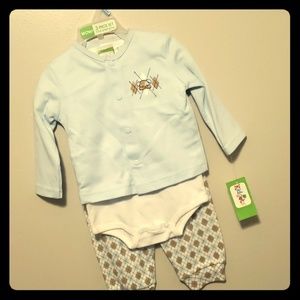 3 PC. Set size 0/6 months